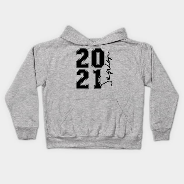 2021 senior Kids Hoodie by busines_night